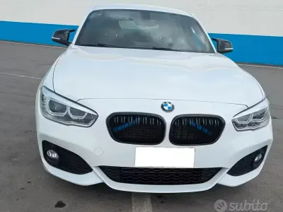 Usata BMW 116 M Sport 109 CV (80 kW) 2015 Bianco Utilitaria