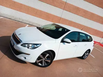 Usata Peugeot 308 SW 131 CV (96 kW) 2017 Bianco Station wagon