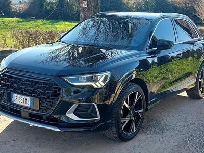 Usata Audi Q3 S-Line 150 CV (110 kW) 2021 Nero SUV