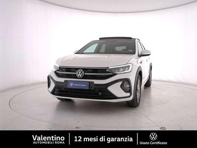 Usata VW Taigo R-line 110 CV (80 kW) 2023 Bianco SUV