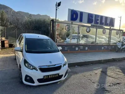 Usata Peugeot 108 69 CV (50 kW) 2018 Nero Utilitaria
