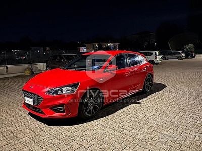 Usata Ford Focus ST-Line 125 CV (91 kW) 2020 Rosso Utilitaria
