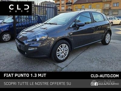Usata Fiat Punto Lounge 75 CV (55 kW) 2014 Grigio Utilitaria