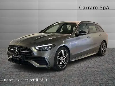 Usata Mercedes C220 Advanced Plus 197 CV (144 kW) 2024 Grigio montagna Station wagon