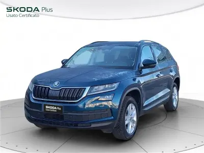 Käytetty Skoda Kodiaq Executive 150 HP (110 kW) 2021 Sininen Katumaasturi