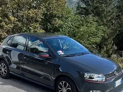 Usata VW Polo Trendline 75 CV (55 kW) 2017 Nero Berlina