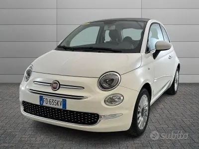 Usata Fiat 500 Lounge 69 CV (50 kW) 2016 Bianco Berlina