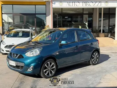 Usata Nissan Micra Tekna 80 CV (58 kW) 2014 Nero Utilitaria