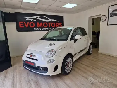 Usata Fiat 500 Abarth 100 CV (73 kW) 2010 Bianco Berlina