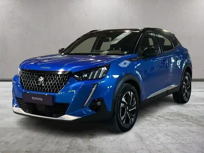Usata Peugeot 2008 GT-line 131 CV (96 kW) 2020 Bluazzurro SUV
