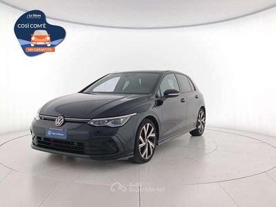 Usata VW Golf VIII R-line 131 CV (96 kW) 2023 Deep black perlato Berlina