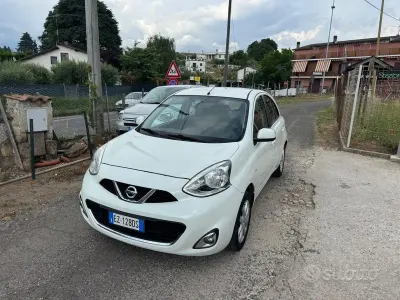 Usata Nissan Micra Tekna 80 CV (58 kW) 2015 Bianco Utilitaria