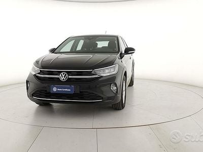 Usata VW Taigo Life 110 CV (80 kW) 2024 Nero SUV