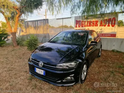 Usata VW Polo Comfortline 95 CV (69 kW) 2018 Nero Utilitaria