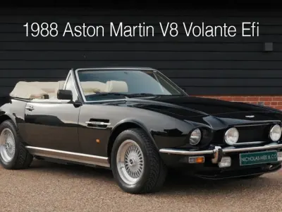 Usata Aston Martin V8 315 CV (231 kW) 1988 Nero Coupé
