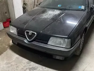 Usata Alfa Romeo 164 114 CV (83 kW) 1990 Nero Berlina
