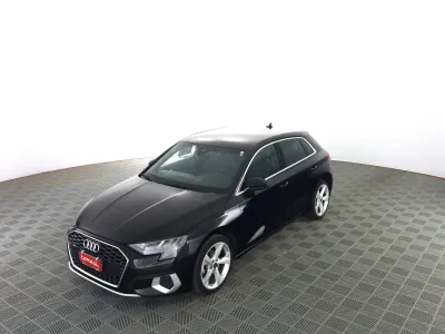 Usata Audi A3 Advanced 116 CV (85 kW) 2023 Nero brillante Berlina