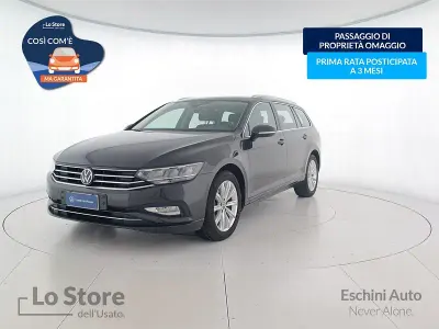 Usata VW Passat Business 122 CV (89 kW) 2021 Manganese grey metallizzato Station wagon