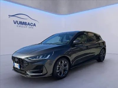 Occasion Ford Focus ST-Line 125 ch (91 kW) 2022 Gris Berline