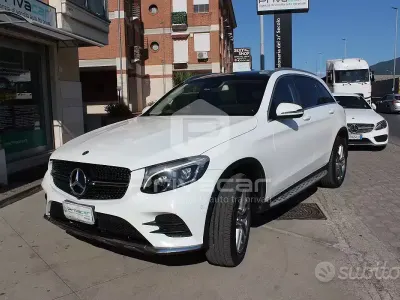 Usata Mercedes GLC250 Premium 204 CV (150 kW) 2018 Bianco SUV