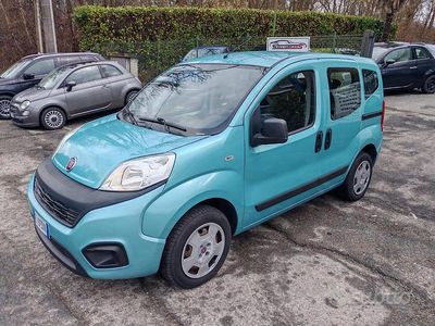 Usata Fiat Qubo Lounge 77 CV (56 kW) 2017 Verde Monovolume