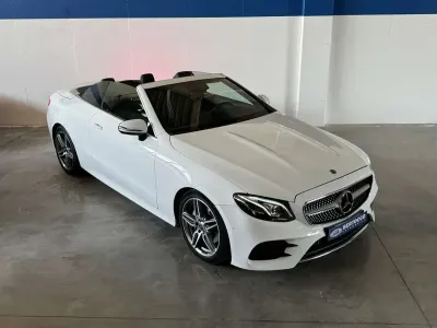 Usata Mercedes E220 Premium Plus 194 CV (142 kW) 2017 Bianco Cabrio