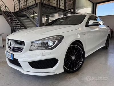 Usata Mercedes CLA200 Premium 136 CV (100 kW) 2016 Bianco Berlina