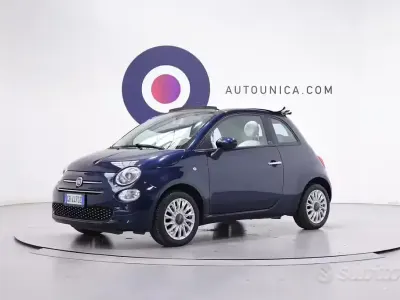 Occasion Fiat 500C Lounge 69 ch (50 kW) 2020 Bleue Cabriolet