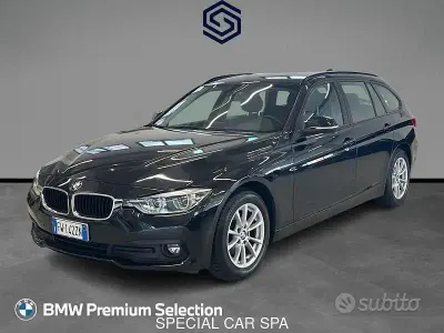 Usata BMW 318 Advantage 150 CV (110 kW) 2019 Nero Station wagon