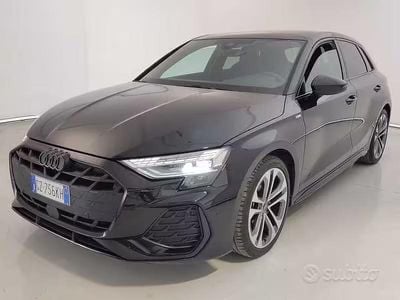 Usata Audi A3 S-Line 150 CV (110 kW) 2025 Nero Berlina