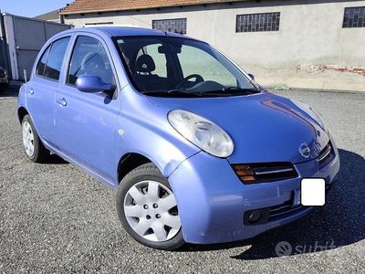 Usata Nissan Micra Acenta 80 CV (58 kW) 2003 Blu Utilitaria