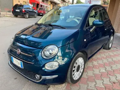Usata Fiat 500 Lounge 95 CV (69 kW) 2016 Blu Berlina