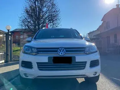 Usata VW Touareg 204 CV (150 kW) 2014 Bianco SUV