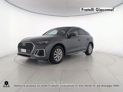 Usata Audi Q5 Sportback S-line plus 163 CV (119 kW) 2022 Grigio daytona perlato SUV