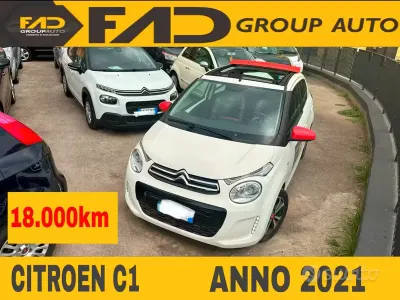 Usata Citroën C1 72 CV (52 kW) 2021 Bianco Utilitaria