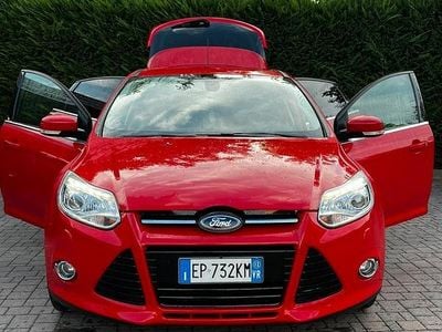 Usata Ford Focus Titanium 116 CV (85 kW) 2012 Rosso Berlina