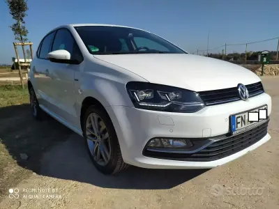 Usata VW Polo LOUNGE 110 CV (80 kW) 2015 Bianco Berlina