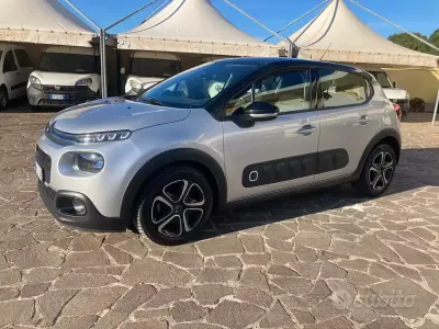 Usata Citroën C3 Shine 75 CV (55 kW) 2018 Grigio Utilitaria