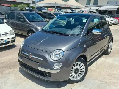 Occasion Fiat 500 Lounge 69 ch (50 kW) 2015 Gris Berline