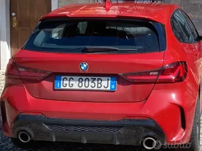 Usata BMW 135 2020 Rosso Utilitaria