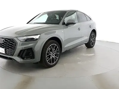 Brugt Audi Q5 Sportback S-line plus 204 HK (150 kW) 2022 Grå SUV
