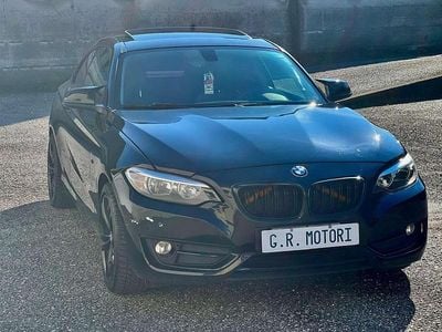 Usata BMW 220 Advantage 190 CV (139 kW) 2016 Nero Coupé