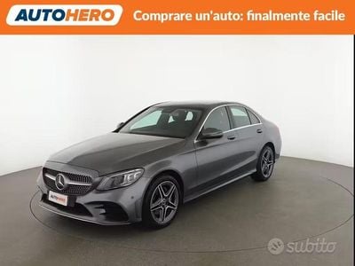 Usata Mercedes C220 Premium 194 CV (142 kW) 2019 Grigio Berlina