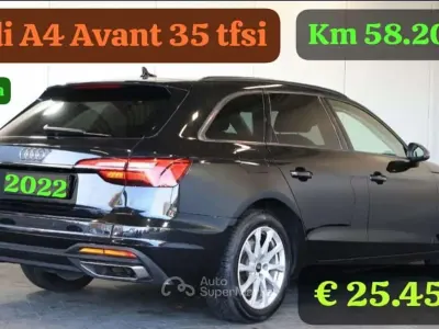 Begagnad Audi A4 150 HK (110 kW) 2022 Svart Kombi
