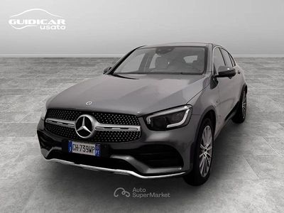 Usata Mercedes GLC300e Premium Plus 306 CV (225 kW) 2022 Grigio mettalizato Coupé
