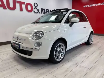 Usata Fiat 500C Lounge 69 CV (50 kW) 2015 Bianco Cabrio