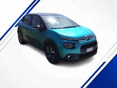 Usata Citroën C3 PureTech 83 CV (61 kW) 2022 Verde.metall/tetto nero Utilitaria