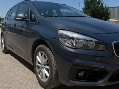 Usata BMW 218 Gran Tourer Advantage 150 CV (110 kW) 2017 Blu/azzurro Monovolume