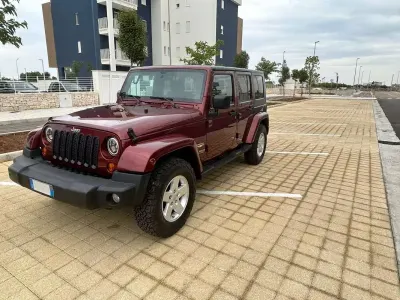 Usado Jeep Wrangler Sahara 177 HP (130 kW) 2007 Vermelho SUV