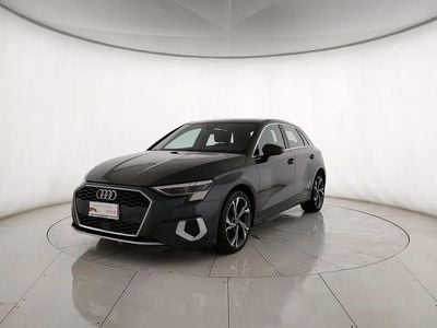 Usata Audi A3 Advanced 150 CV (110 kW) 2022 Grigio Berlina